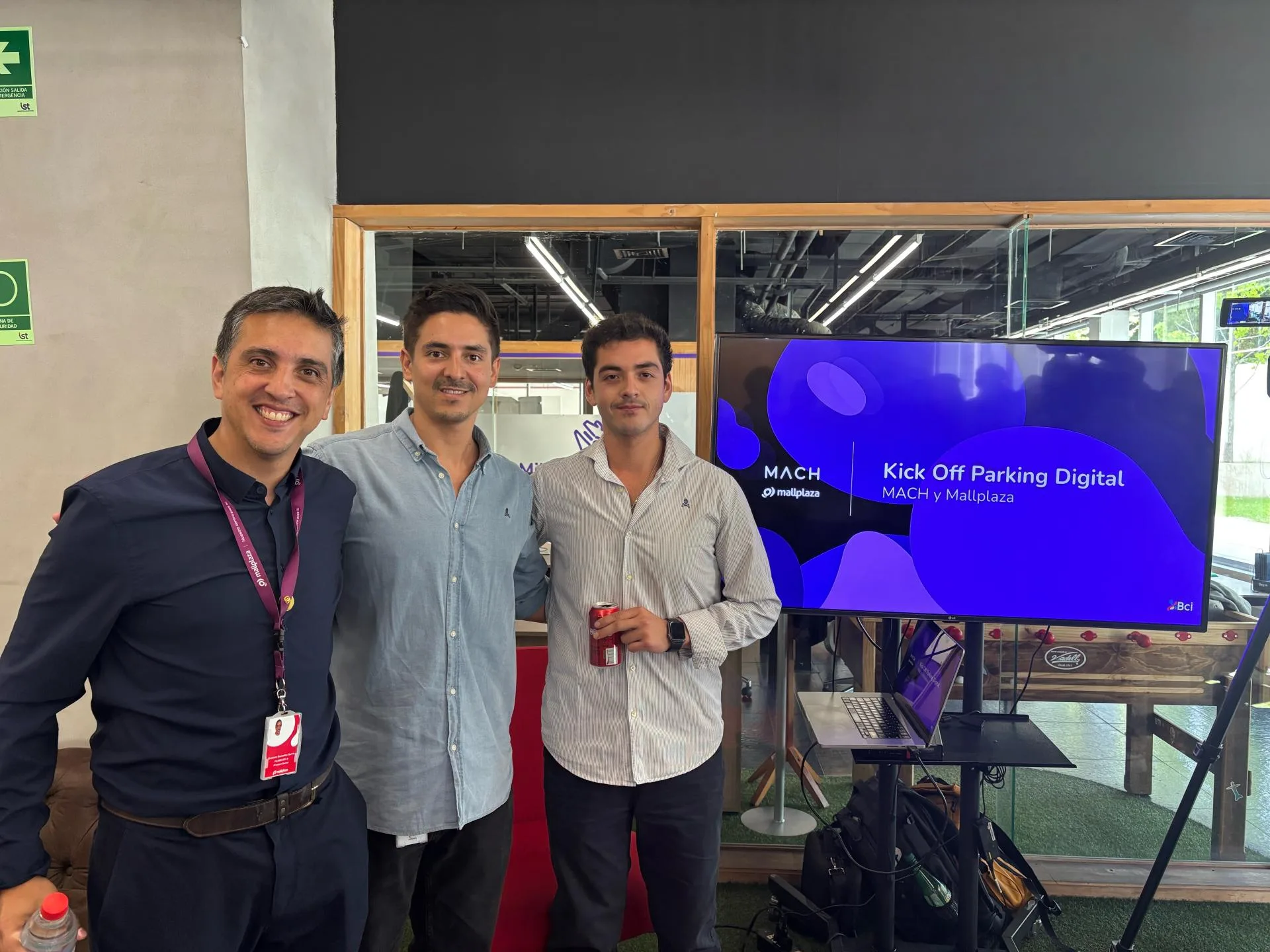 Kick off de integración Parking Digital con MACH y Mallplaza